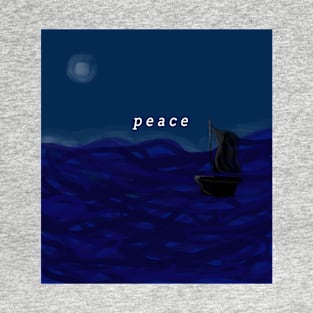 Sea at night T-Shirt